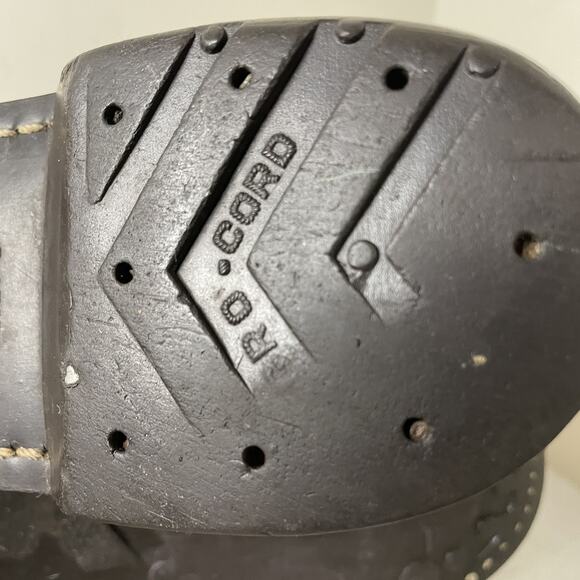 Vtg GOKEY SAUVAGE Brown Leather Chukka Boot Gro-Cord King Ankle Lace Up Men Sz 9 - Picture 14 of 16